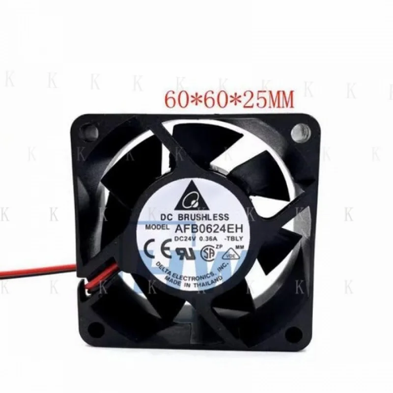 

C 1Pc NEW FOR DELTA AFB0624EH 6025 6CM 24V 0.36A Inverter Cooling Fan