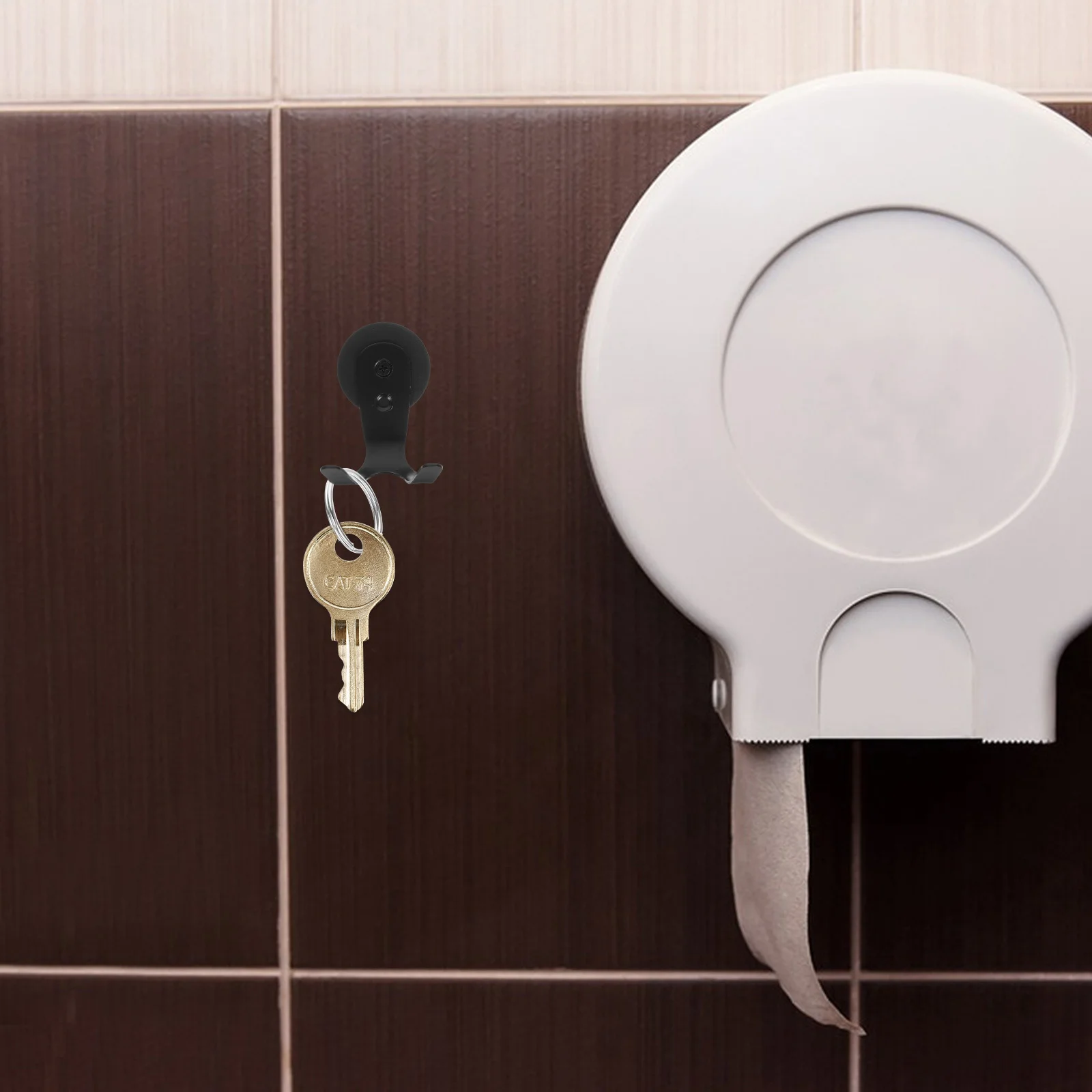 ชุดกุญแจเครื่องจ่ายกระดาษเช็ดมือ 6 ชิ้น ใช้แทนกันได้สำหรับเครื่องจ่ายกระดาษในห้องน้ำ ใช้งานง่ายสำหรับผู้จัดการห้องน้ำ