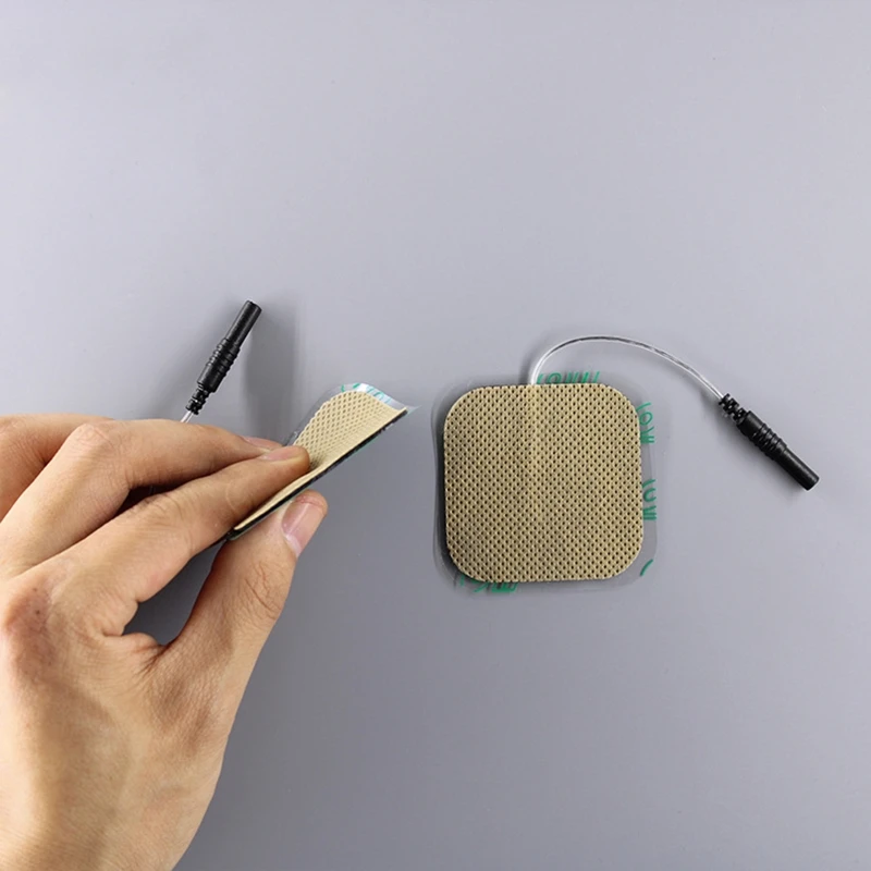 10 Pcs Reusable Electrode Pads Unit Pads for Tens Digital Therapy Machine