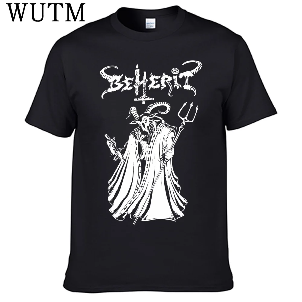 Camiseta Band Beherit 100% algodão masculina