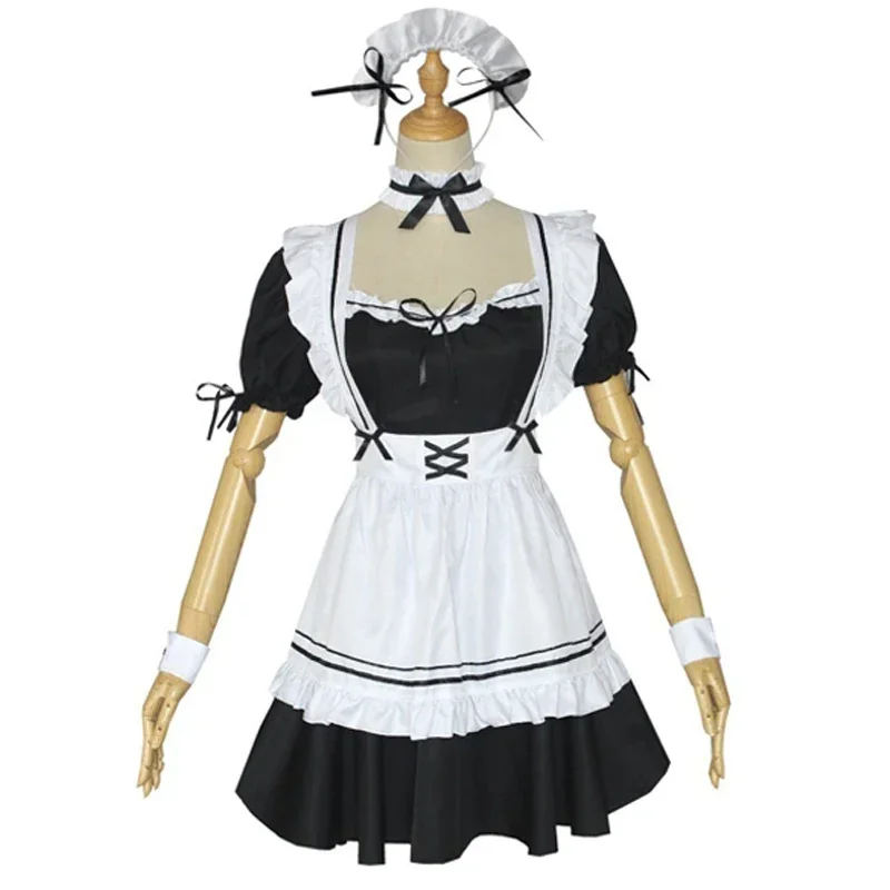 Robe de cosplay Anime Miracle Nikki Cafe Maid, costume de carnaval d'Halloween pour femme, taille S-3XL, 2026