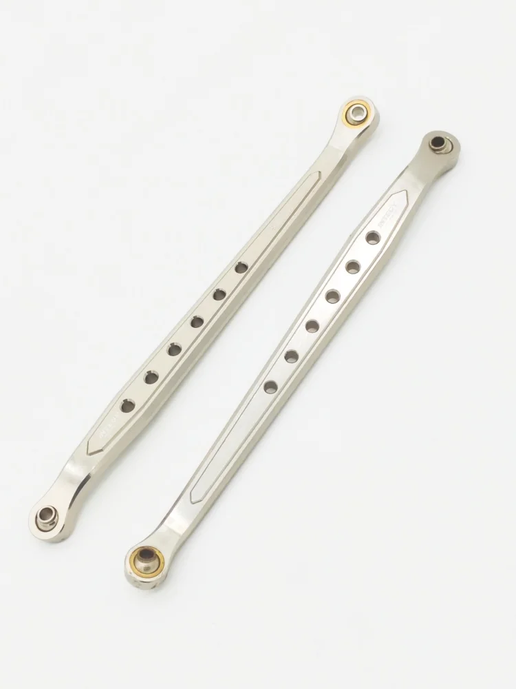 Barras inferiores de aleación de aluminio CNC para Axial Wraith RR10 90048