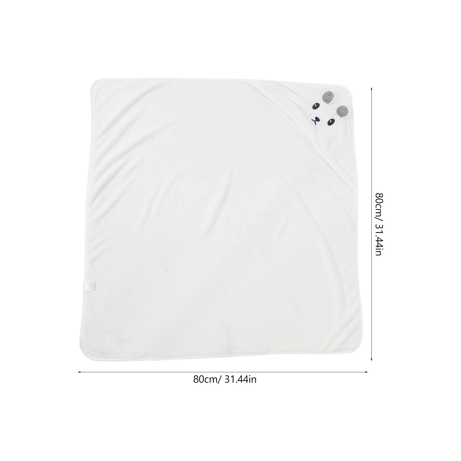 Toalla de lana Coral, suave, cómoda, absorbente, capucha ajustable, capa de toalla de baño multiusos para niños pequeños y niñas