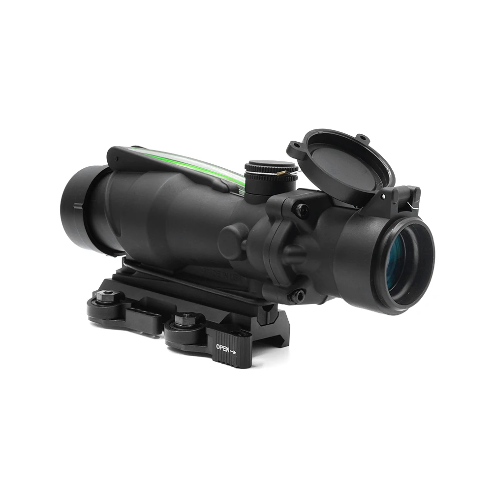 Scope TA31 4x32 Sight 4X Prism Sight Scope Chevron Reticle Fiber Optics Wholesale Hunting Scope 2024 New