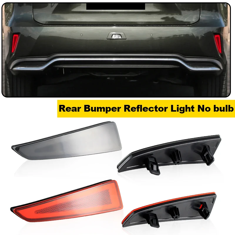 2PCS For Lexus RX350 RX350L RX450h RX450hl 16-19 Rear Bumper Reflector Cover Shell No Bulb OEM#:8192048050 LX1185103 Accessories