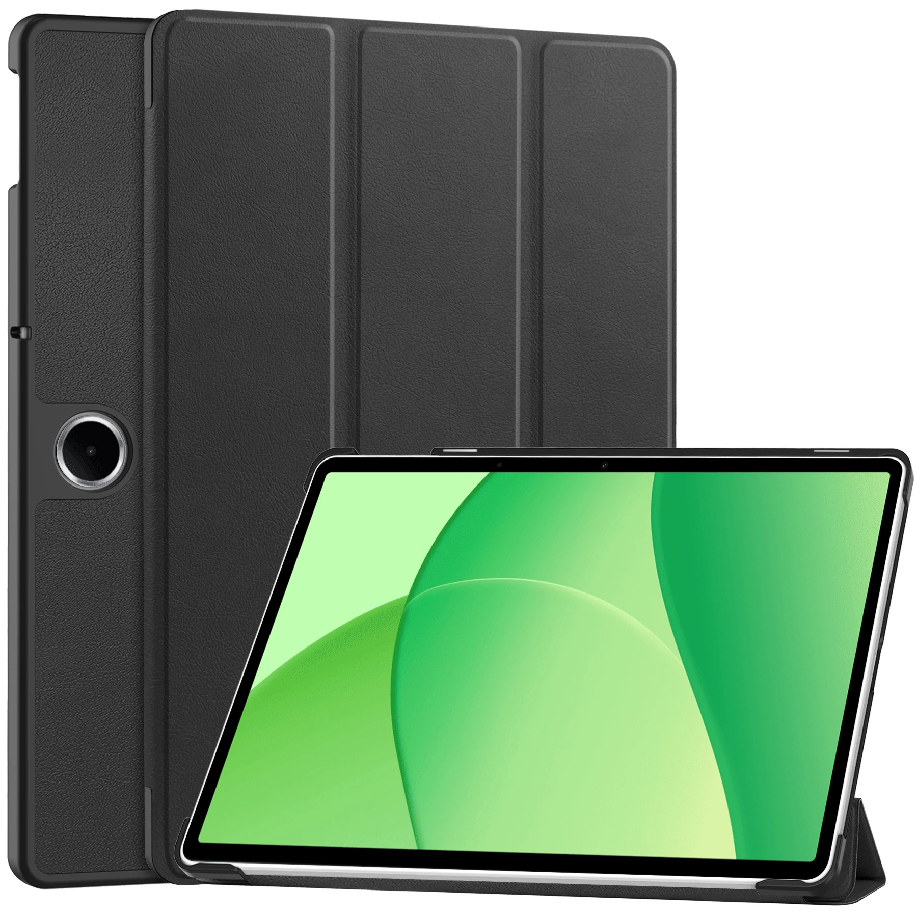 

For OPPO PAD SE 11" 2025 Trifold Stand Tablet Cover PU Leather Kickstand Tablets Cases Cover with Auto Sleep
