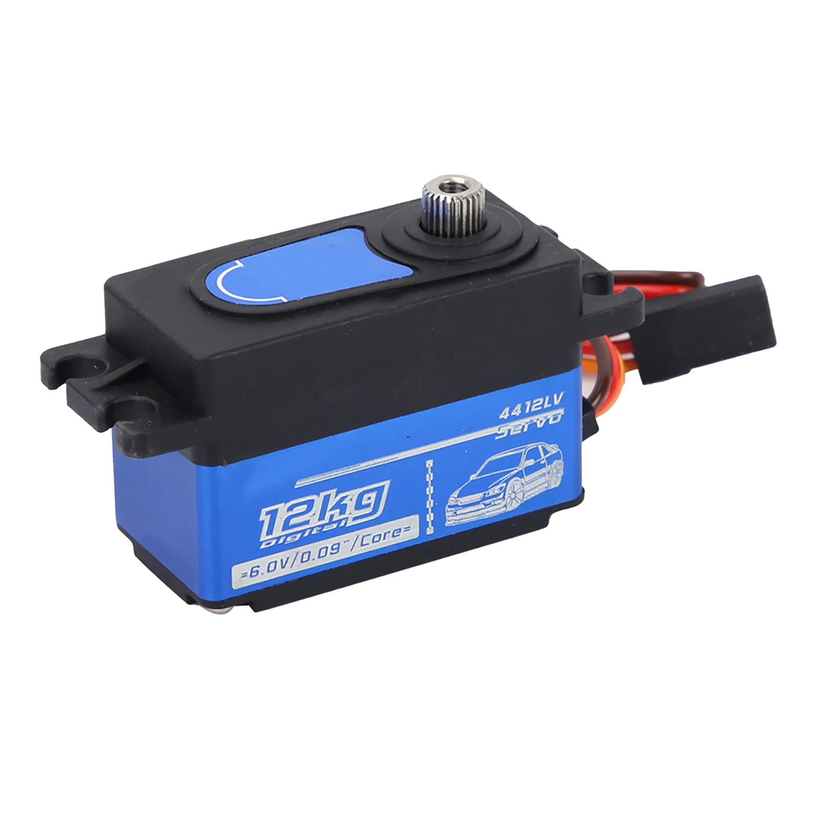 Digitales servo für rv kultur fernbedienung drift spt4412lv 12kg digitales servo großes torsion metall getriebe für rv metall digital servo – Detail 4