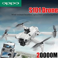 OPPO S101 Drone 8K HD Professinal Dual Camera 5G WiFi 120° Wide-angle ESC UAV With screen Obstacle Avoidance Quadcopter 20000M