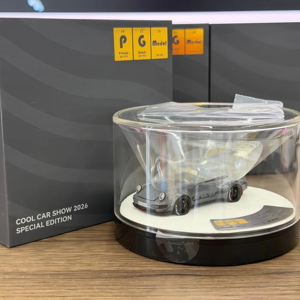 

Ready stocks PGM 1:64 RWB964 Diecast Birthday Gifts Hobby Display Simulation Collectio