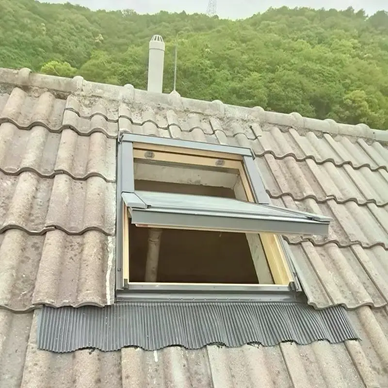 

Sound insulation aluminum wood hanging skylight opening