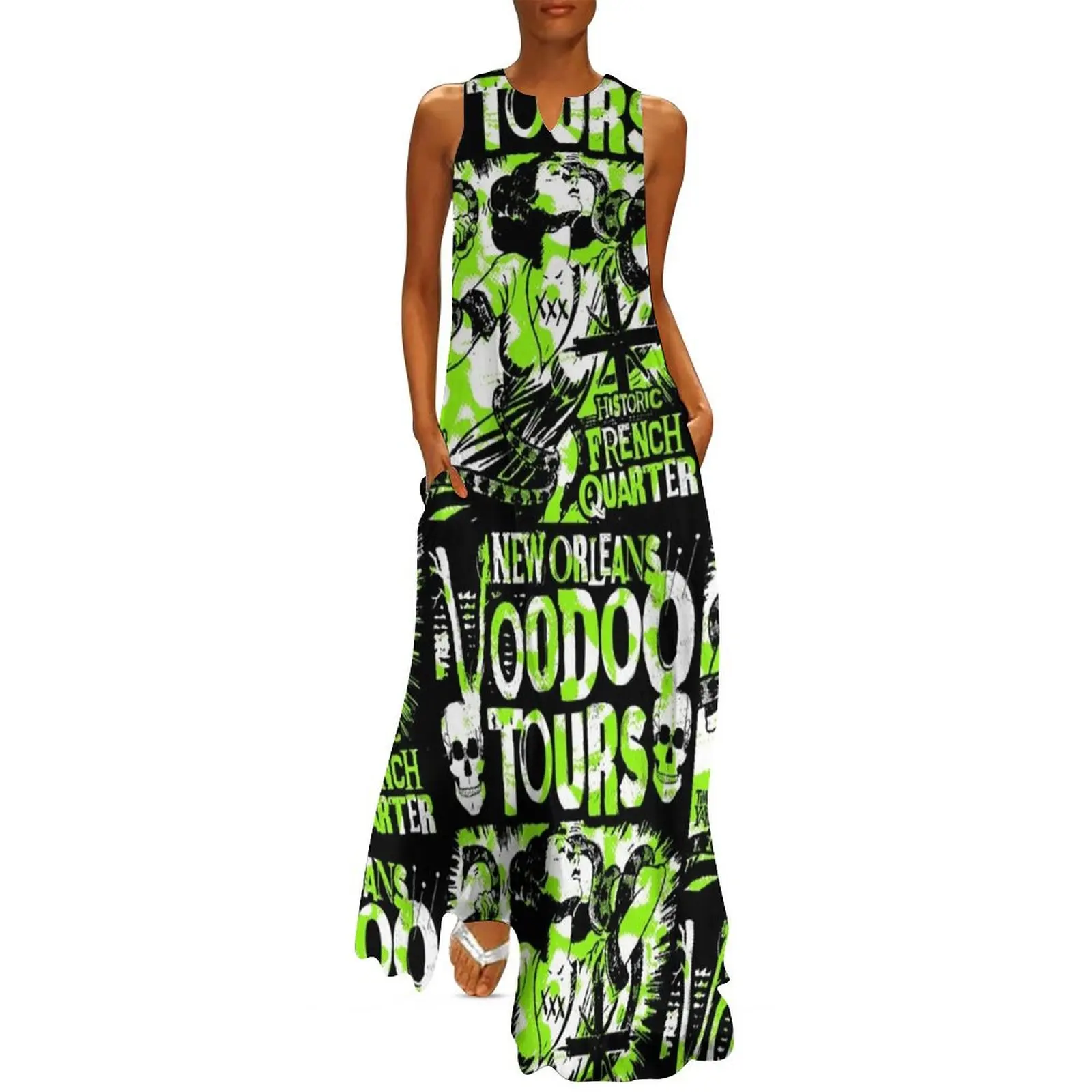 Orleans Voodoo Tours Long Dress summer dress women 2025 summer dresses womens 2025