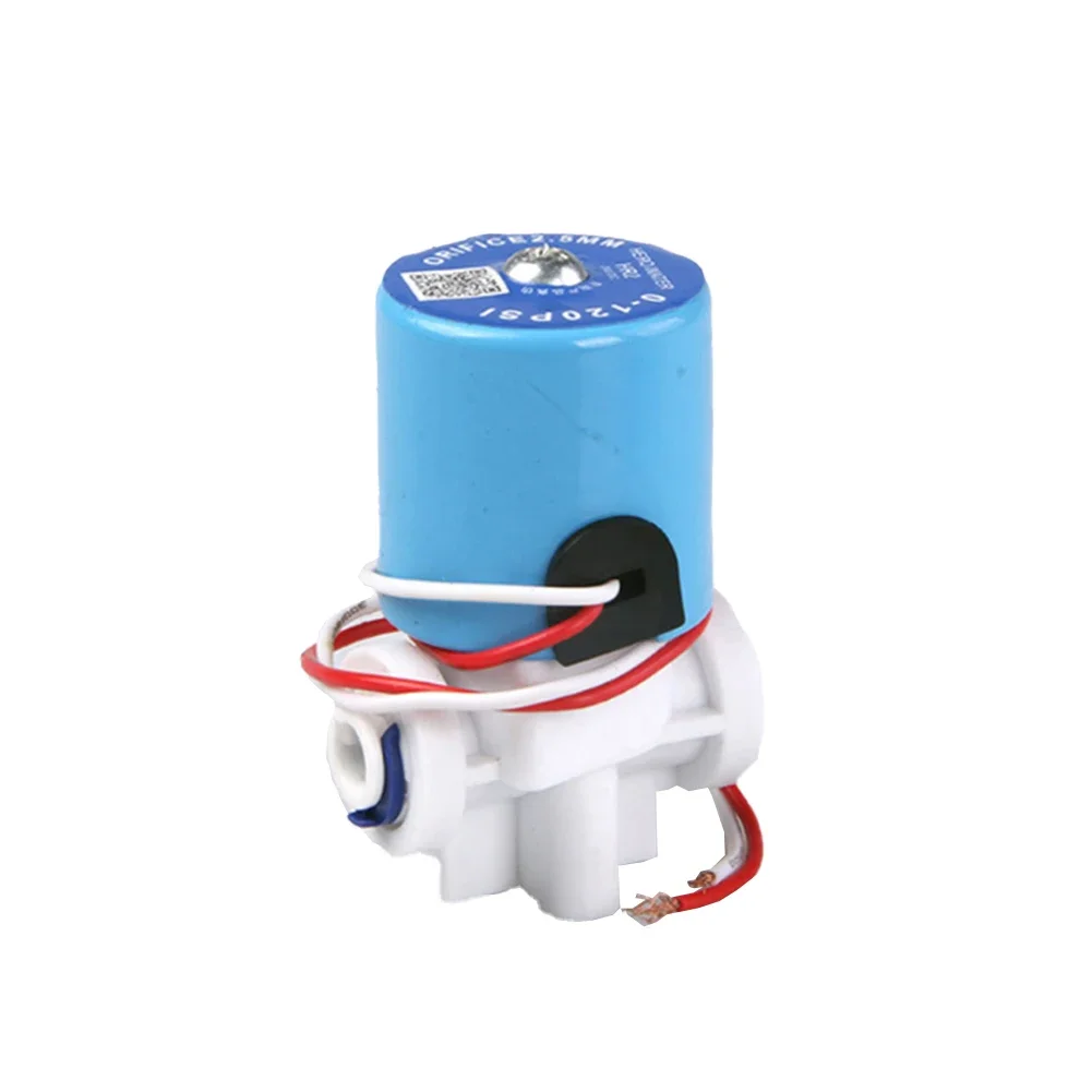 12V24V Valve Water Inlet Solenoid Valve 6.5mm Inner Diameter Metal And Plastic Construction For Water Purification