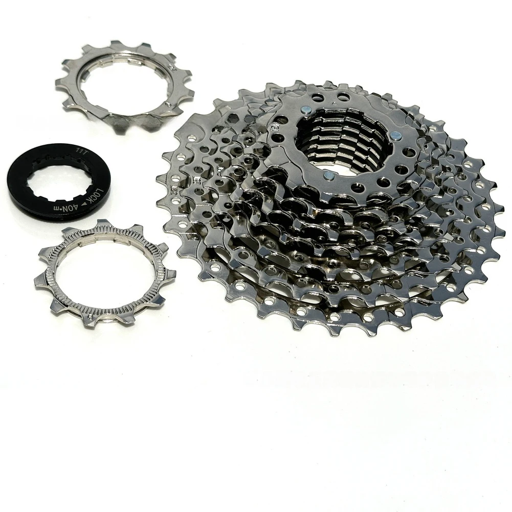 Multistage Gear 9 Speed Freewheel For Versatile Cycling Performance Electroplated Finish Precise Shifting For Mountain Bike