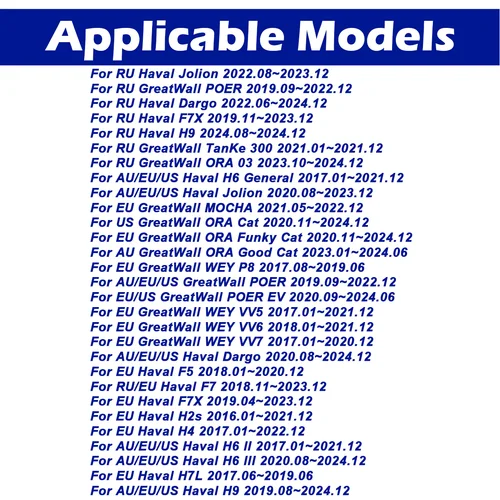 Imagen 2 del producto 3641100 Sensor TPMS XKR02A para Haval H6 III 2020/8 2021 2022 2023 2024 H6 General 2016-2021 Sensor de Monitor de presión de neumáticos 433MHz