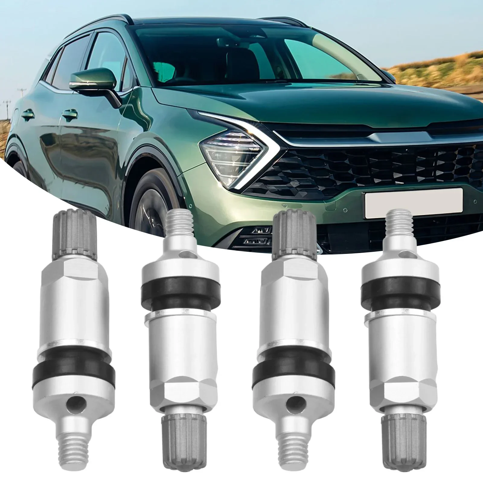 4 X Tyre Pressure Sensor Valve Stem TPMS For Hyundai I40 Ix35 For Kia Sportage 2024 Hot Sale Brand New And High Quality Discount