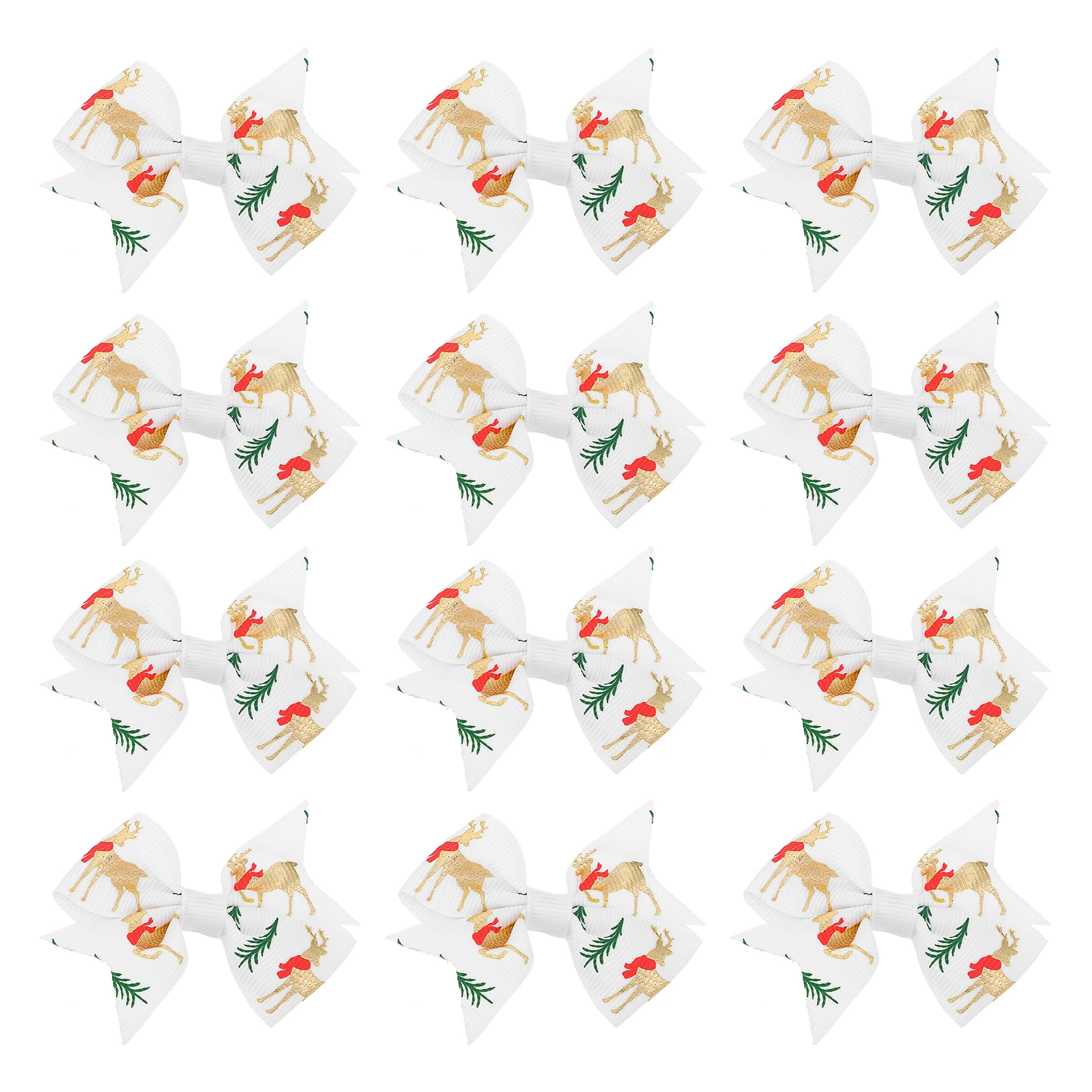

20 Pcs Bow Hairpin Kids Accessories for Girls Clips Small Christmas Present Bows