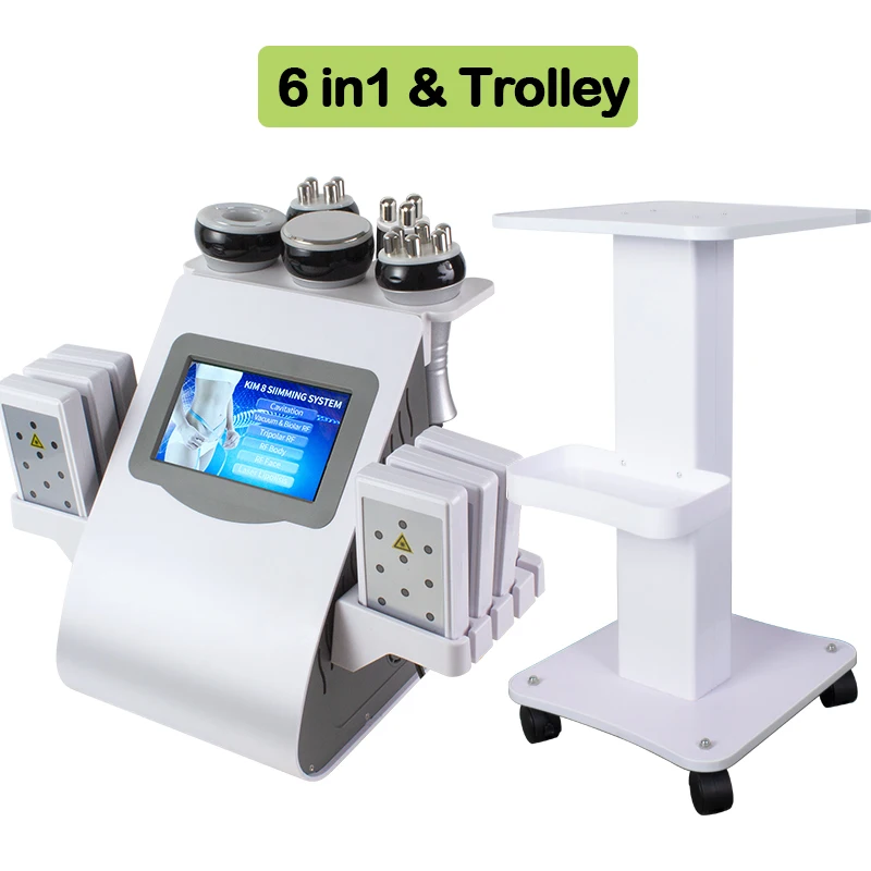 40K Cavitation Machine Ultrasonic Weight Loss Beauty Machine Multi-polar RF Radio Frequency Anti-wrinkle Rejuvenation Skin Lift