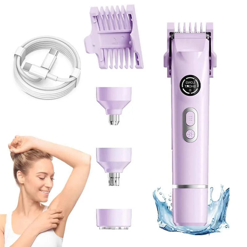 Men'S Grooming Hair Removal - Новый водонепроницаемый эпилятор-бритва IPX7 для удаления