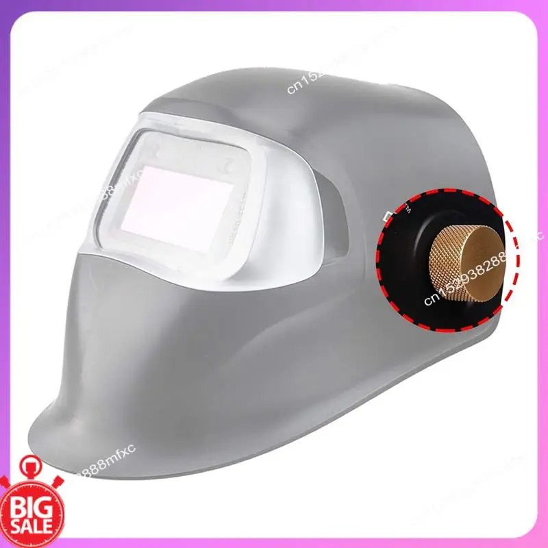 

Big Deal 2Pcs Welding Hood Helmet Fasteners Headgear Replacement Parts Accessories Screws Flip Hood Aluminum With Silicone Washe