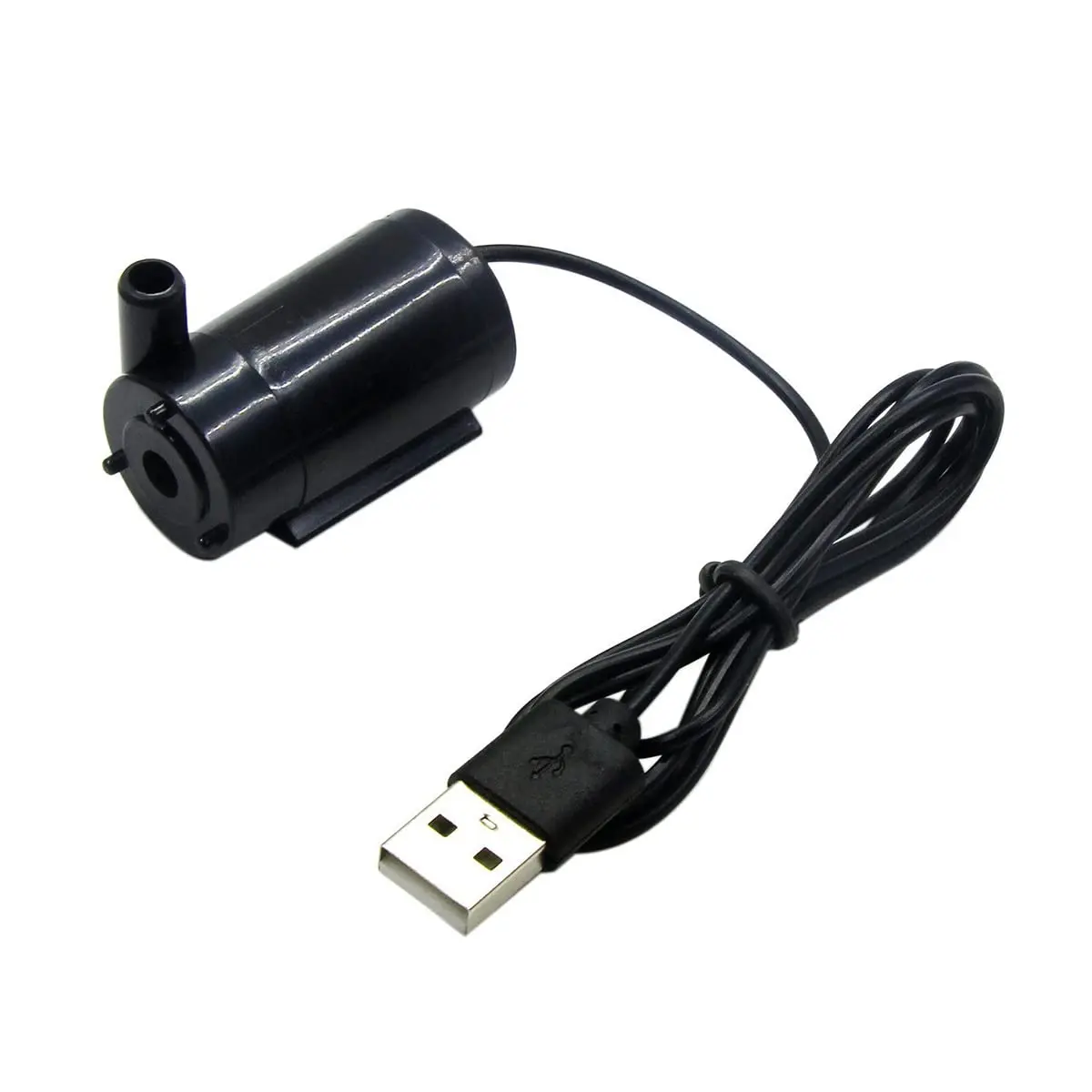 1Pcs DC 3-5V USB Micro Submersible Mini Water Pump,Small Aquarium Pump for Fish Tank Aquariums Pond Fountain Hydroponics Garden image 2