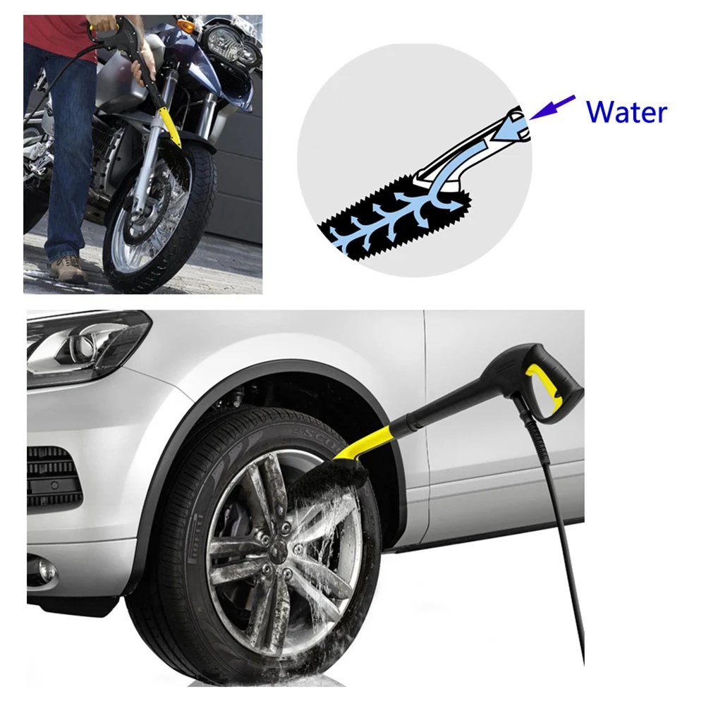 Car Wash Brush Care Washer Tire Clean Tool for Karcher K2 K3 K4 K5 K6 K7 High Pressure Washer