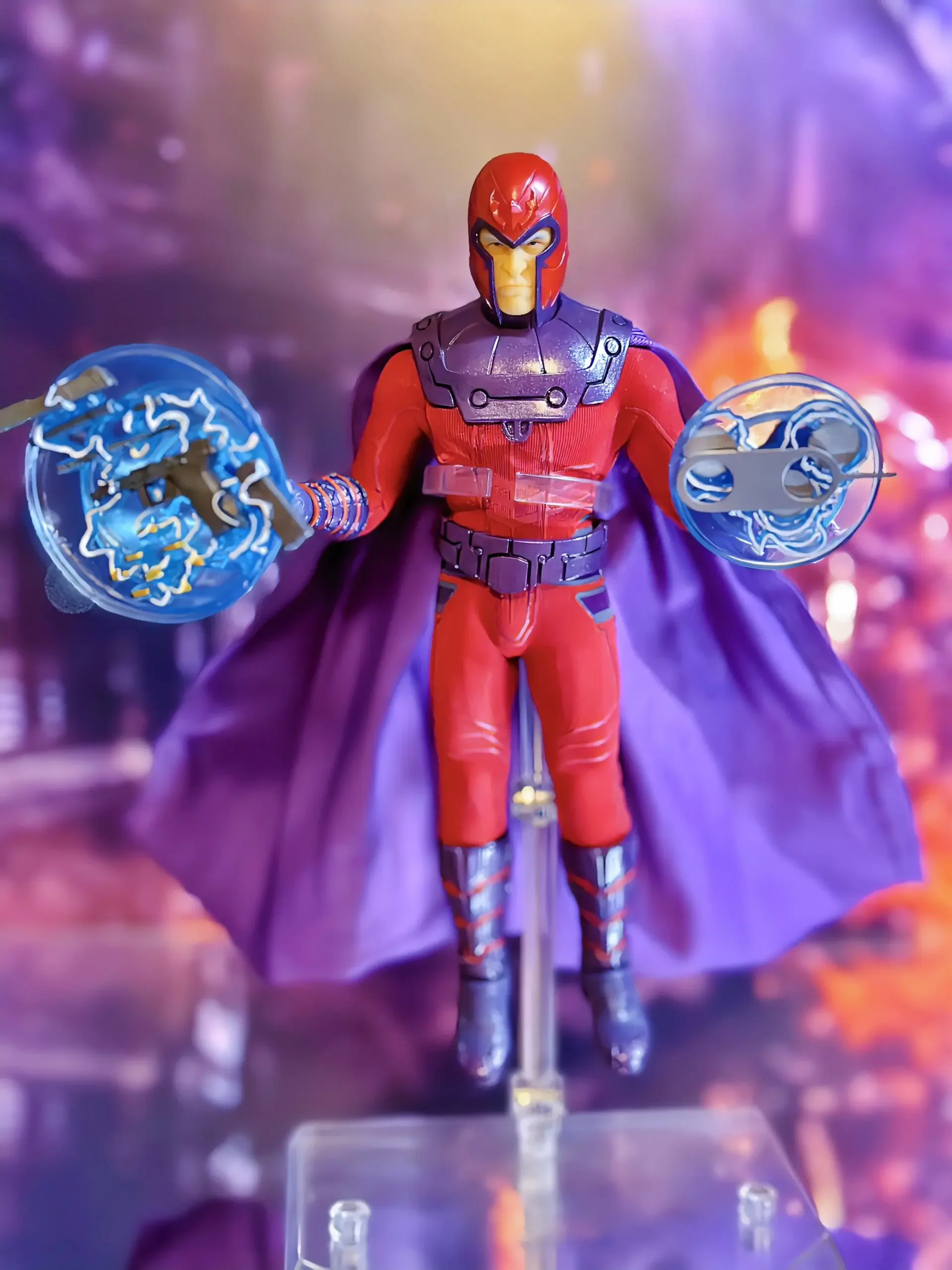 In Stock Original MEZCO ONE:12 Magneto Action Figure 6 inch X-man