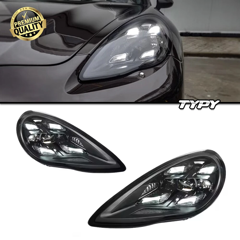 

Автомобильные фары для Porsche Panamera светодиодный фары 2010 2011 2012 2013 970 Лазерная матрица вилка фары and Play