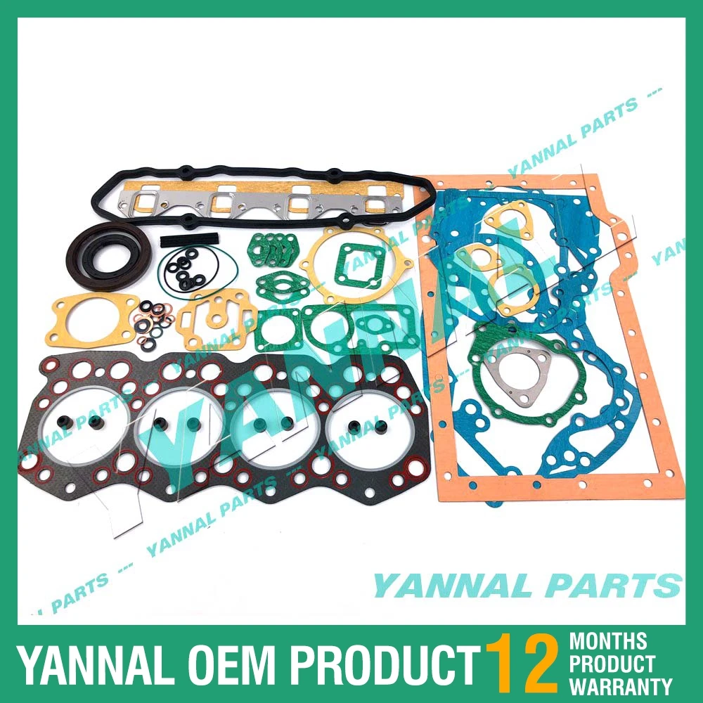 

NEW S4E ENGINE OVERHAUL GASKET KIT 34494-00051 FIT FOR MITSUBISHI FORKLIFT TRUCK