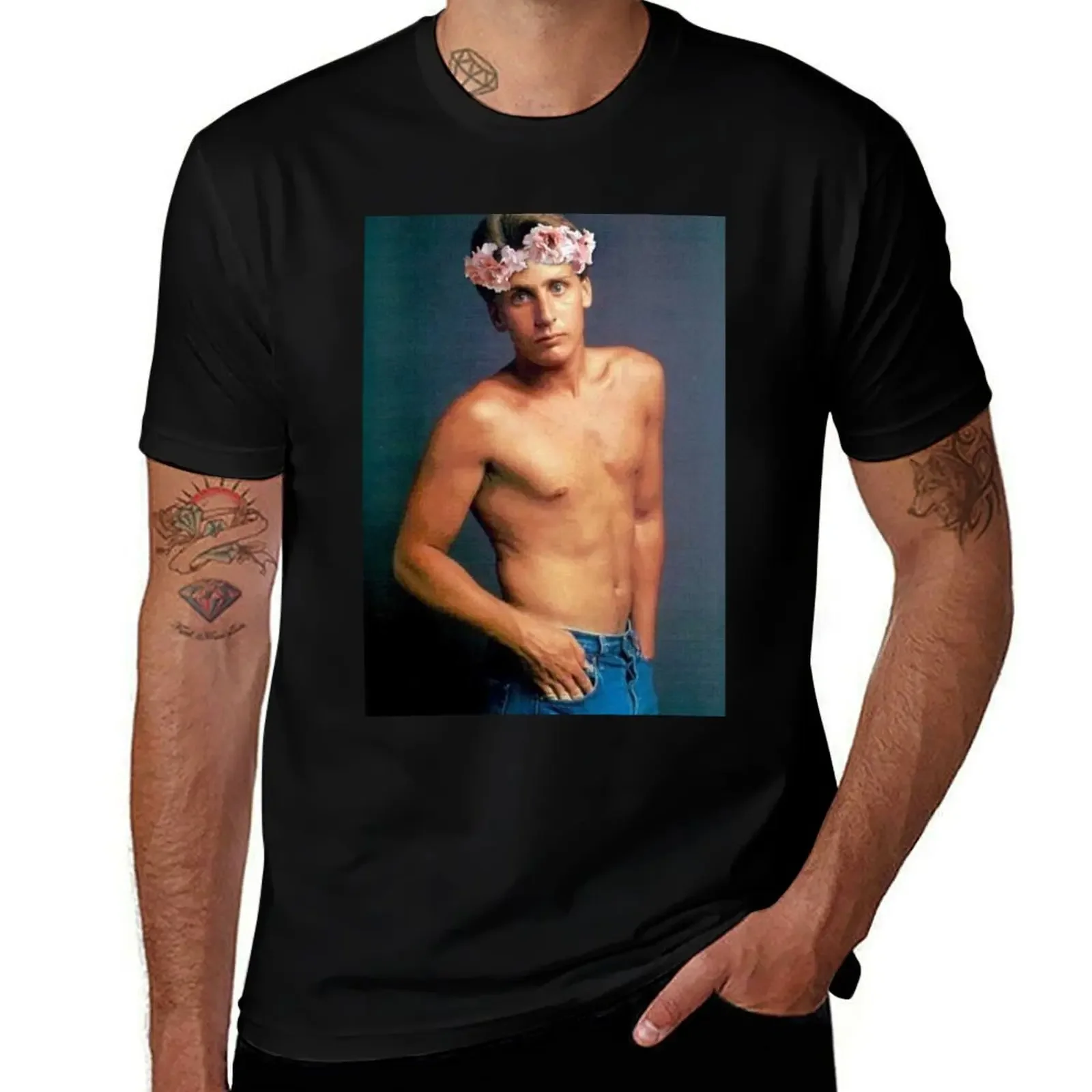 Pastel Emilio Estevez T-Shirt sports fans customs design your own mens cotton t shirts