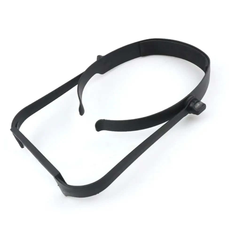 1.6X 2X 2.5X 3.5X Headband Magnifier Adjustable Interchangeable Lenses Handsfree Magnifier Black Precision