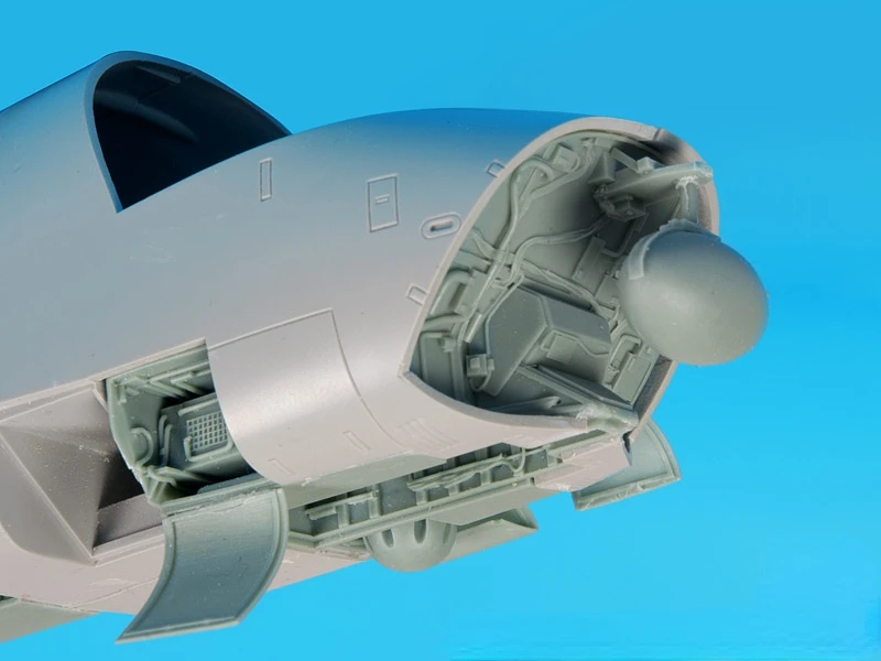 Die Cast Resina Kit Modelo Montagem, peças de conversão modelo aeronave, S-3 Viking, 1/48