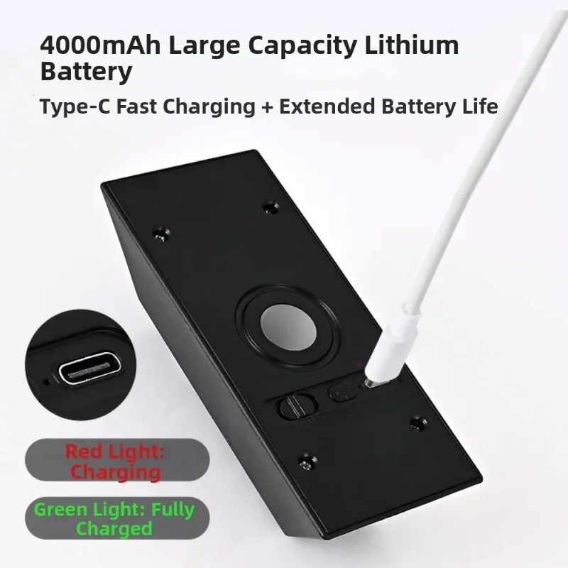 Rechargeable Intelligent Human Body Sensing Wireless Remote-Controlled Cordless Magnetic LED Wall Lamp, Ideal for Passageway Use