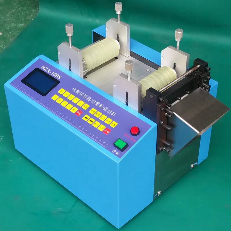Fully Automatic Computer Hot and Cold Cutting Machine Elastic Helmet Webbing Mask Ear Rope Cutting Machine