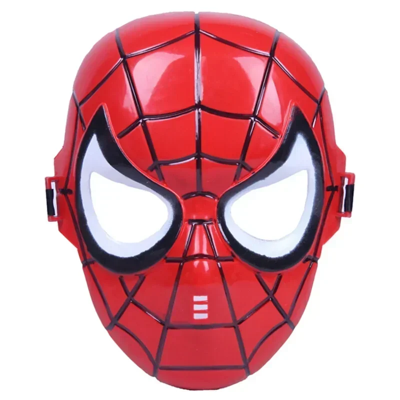 Party Mask Birthday Gift Toys Spider Man Movie Figure Mask Anime Cartoon Action Figures Spider Man Ironman Cosplay Theme