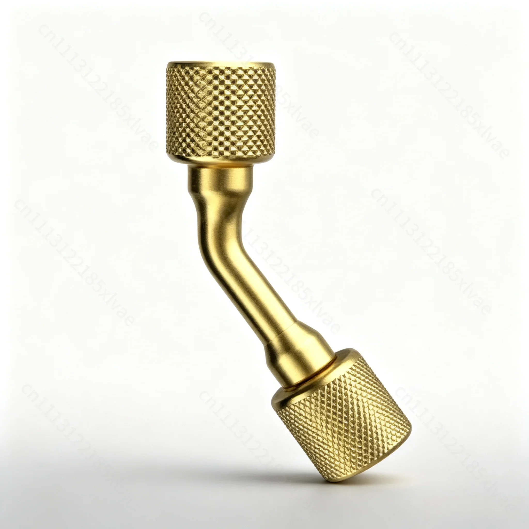 HVAC Refrigerant Connector Pipe Fitting, 3-Way Valve & Elbow for Air Conditioner Refrigeration System Repair