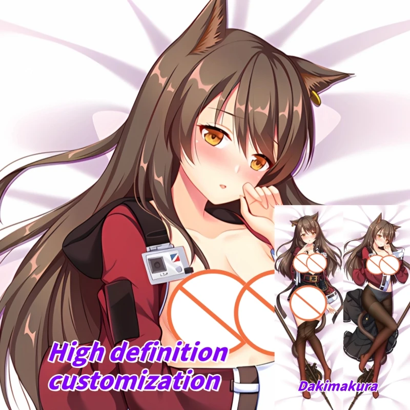 

Dakimakura Anime Pillow Case Arknights Tenka Double-sided Print Of Life-size Body Pillowcase Gifts Can be Customized