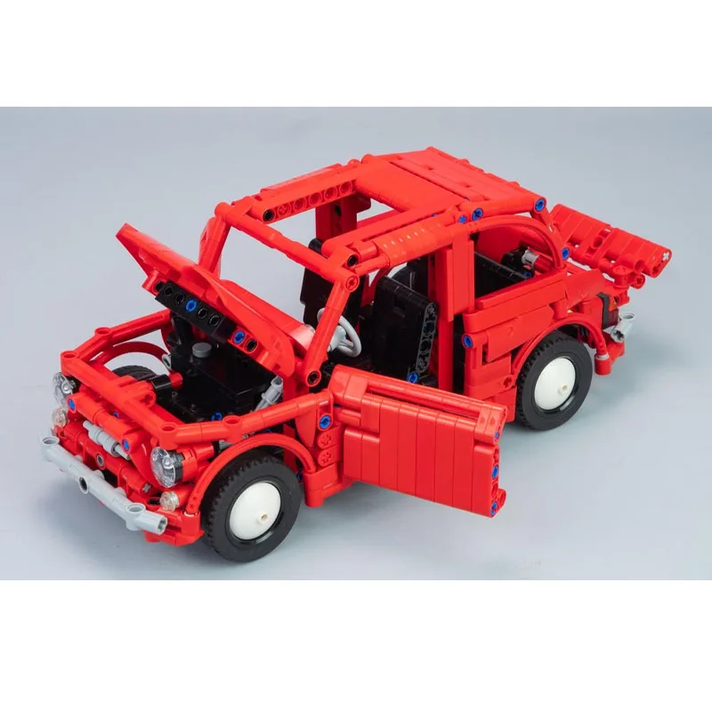 

MOC-83333 Classic Red 1990s Supercar Building Block Model, 964 Parts, Birthday and New Year Toy Gift for Boys and Children