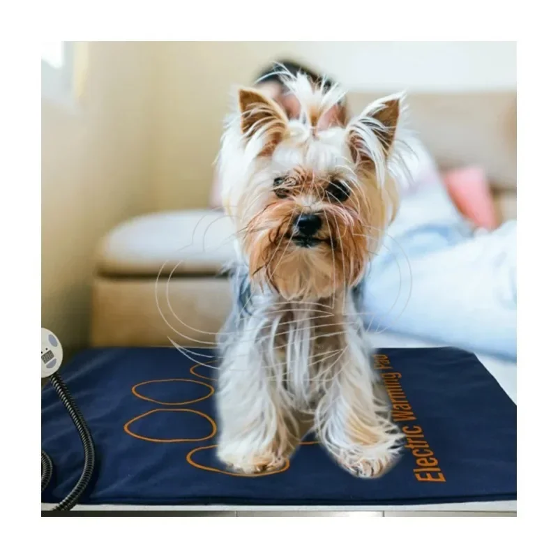 45×60cm Waterproof Pet Electric Heating Pad Adjustable Temp Warmer Mat for Dog Cat