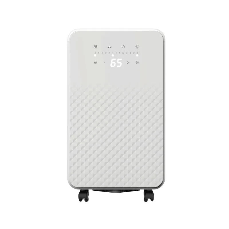 1日16L除湿能力、24時間タイマー付き家庭用ポータブル除湿機
