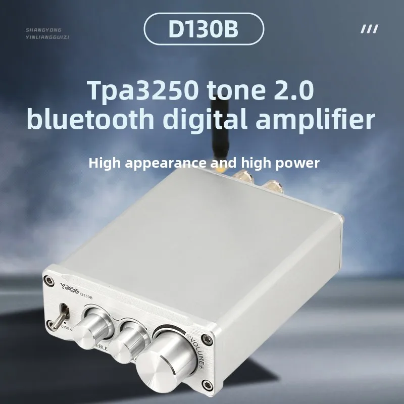 

Household Power Amplifier TPA3250 Dual Channel, High Power Digital Bluetooth 5.0 Fever HIFI Tone Amplifier 130W * 2 Stereo Power