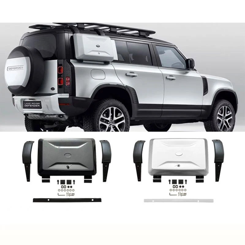 Car Side Storage Luggage Box Roof Rack Bag For Land Rover Defender 90/110 2020 2021 2022 2023 Auto Accessories