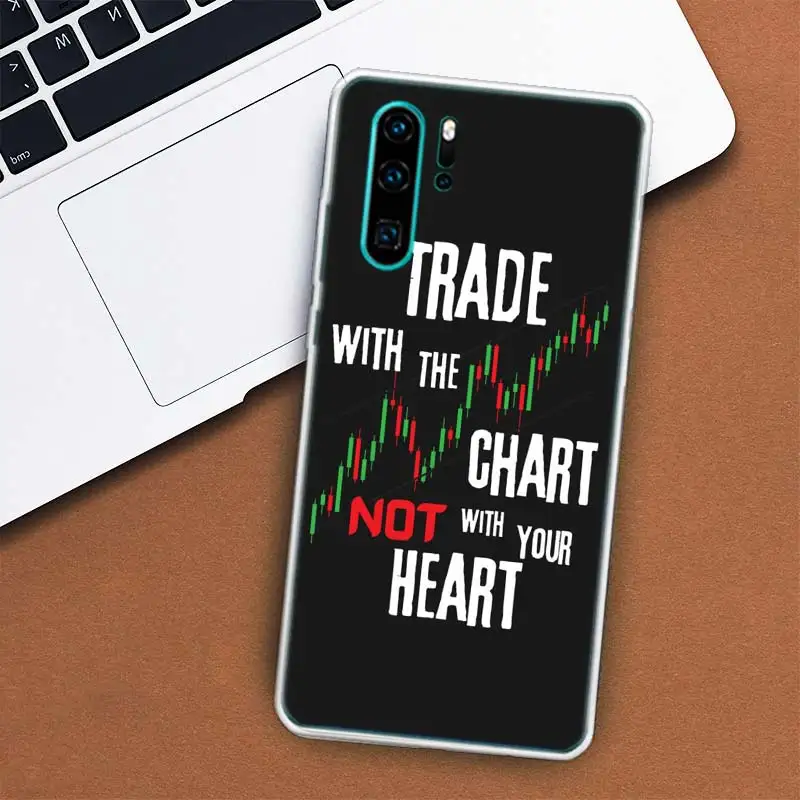 Day Trader Trader Trading Phone Case For Huawei Mate 40 Pro 30 20 Lite 10 Huawei P30 Lite P50 Pro P40 P20 P10 Cover Coque