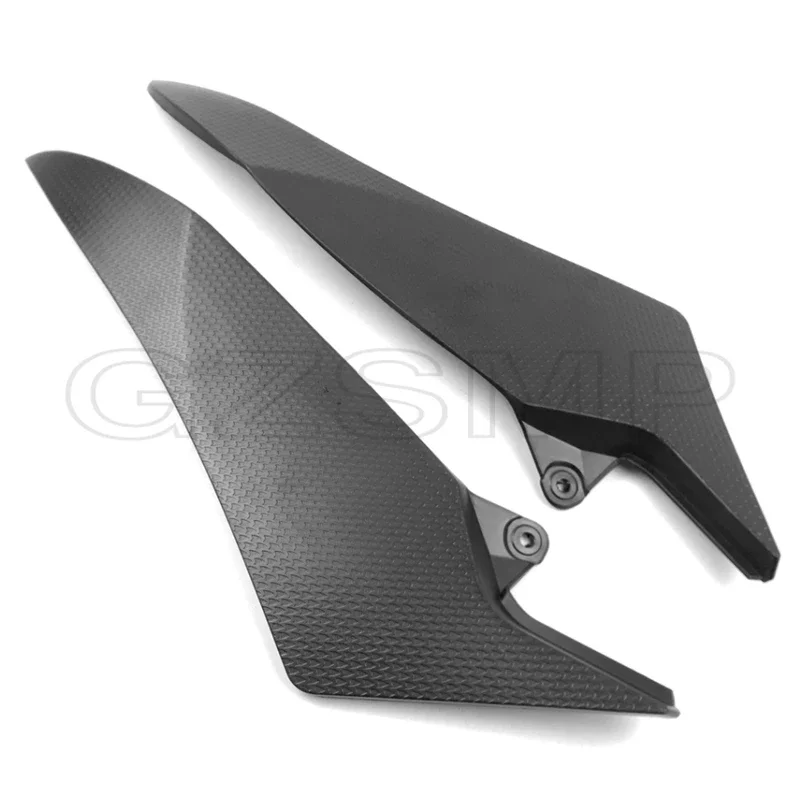 Motorcycle Tank Side Cover Cowl Panel Fairing ABS Black Plastic Fit for Yamaha YZF R1  2009 - 2014