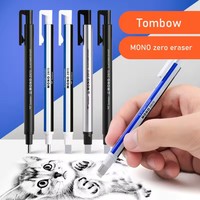 Tombow Mono Zero Eraser Mechanical Rubber Refillable Pen Press Type Sketching Drawing Correction Children's Erasers Art Supplies