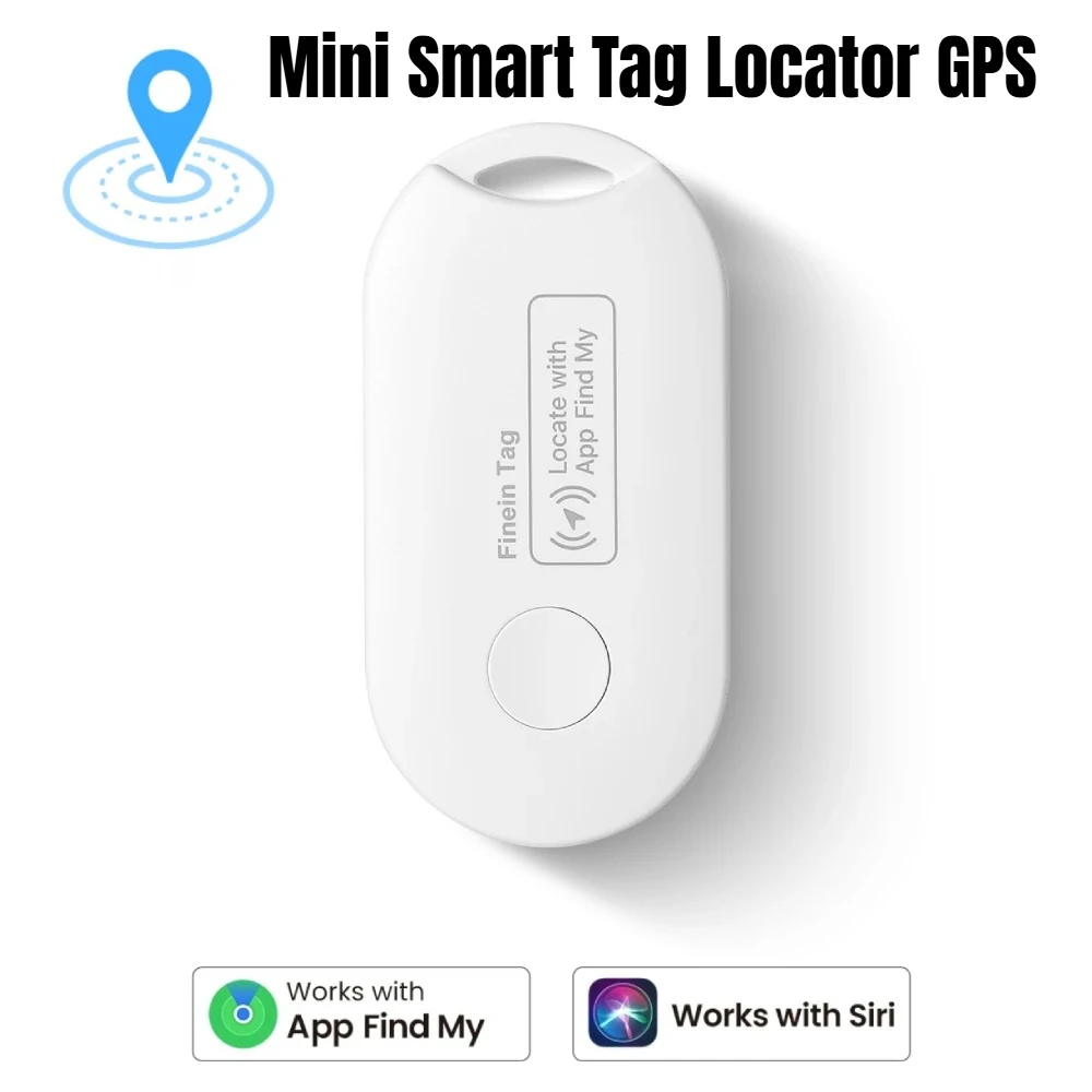 Mini Smart Tag Globa Locator GPS For Iphone IOS Find My Airtag Anti Lost Reminder Tracker Finder for Car Wallet Kid Key Luggage