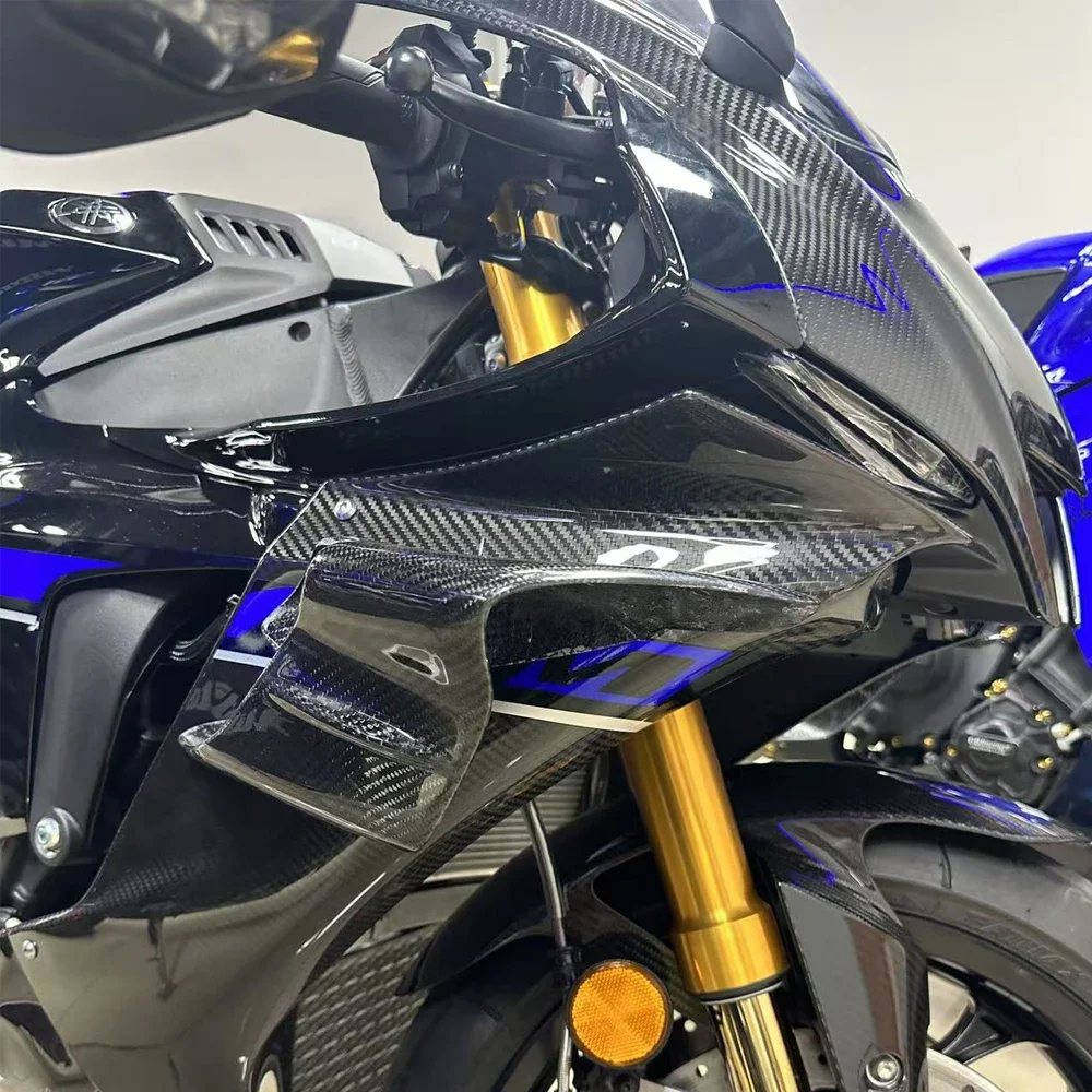 Для Yamaha YZF R1 R3 R25 2015-2023 ABS модификация мотоцикла Aileron ветрокрыло YZF R1 R3 R25 обтекатель 2020 2021 2022 2023