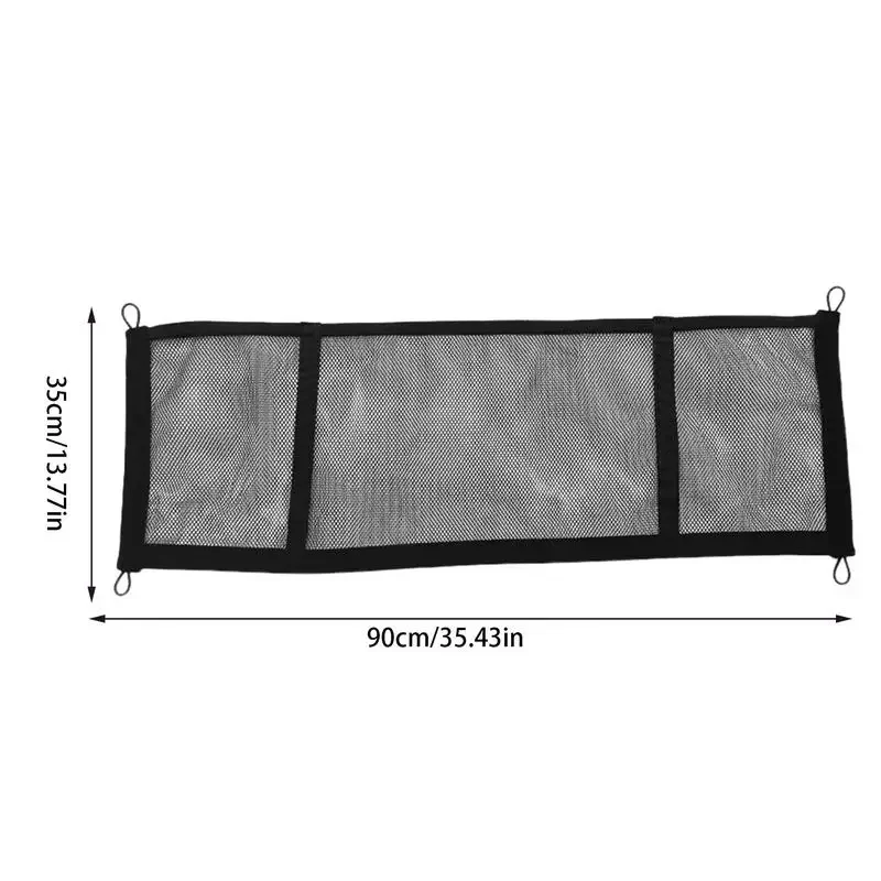 

Caravan Elastic Trunk Cargo Net Multifunction Truck Bed Organizer High Load Bearing Hangable Bag For Rv Accessories
