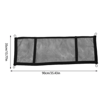 Caravan Elastic Trunk Cargo Net Multifunction Truck Bed Organizer High Load Bearing Hangable Bag For Rv Accessories