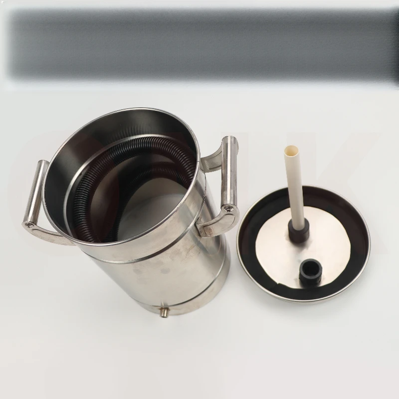 12L Fluidizing Hopper with Powder Coating for Test Equipment for Powder Spray Guns Painting Machine Type Production Line