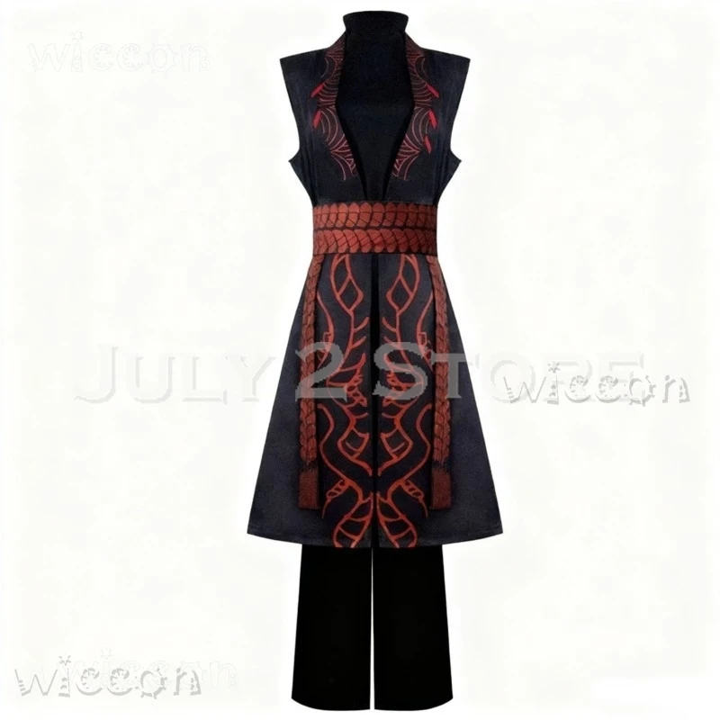 Disfraz أزياء الهالوين ليمبوس جيا تشيو كونغ تشيو شعر مستعار تأثيري أنيمي لعبة النساء الرجال الزي موهير #4